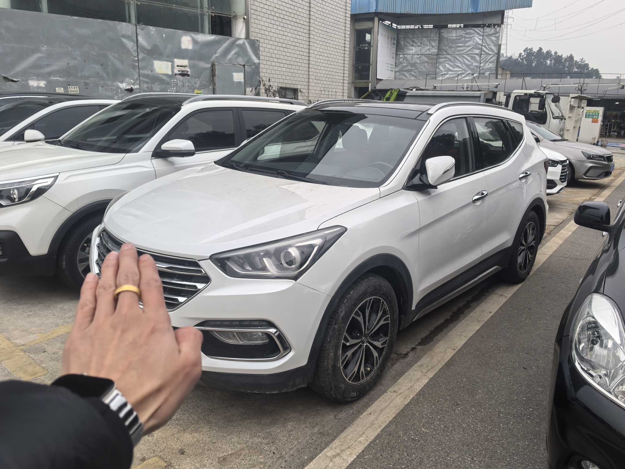 Hyundai Santa Fe 2018 #2 Hyundai Santa Fe 2018 car image #2