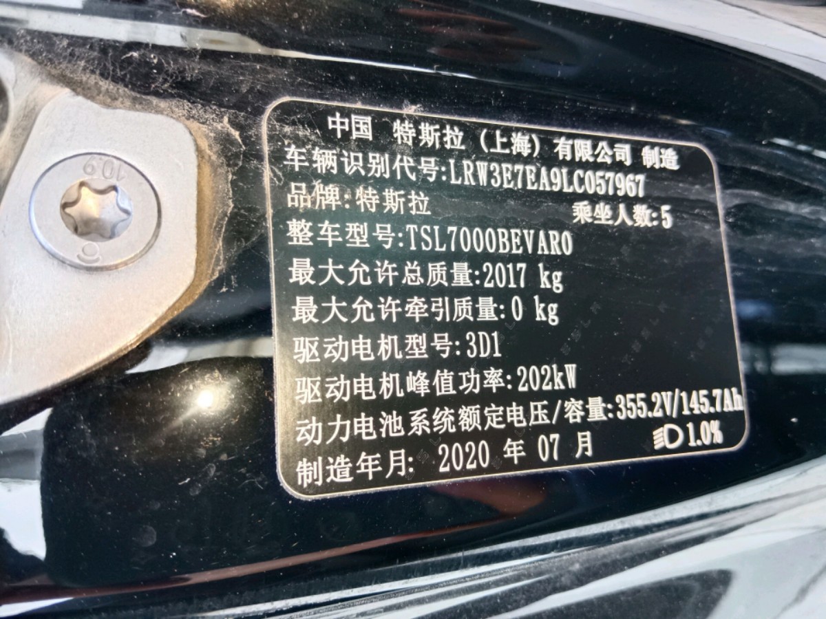 Tesla Model 3 2020 car image #8