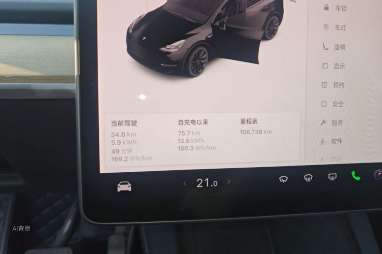 Tesla Model Y 2021 #14 Tesla Model Y 2021 car image #14
