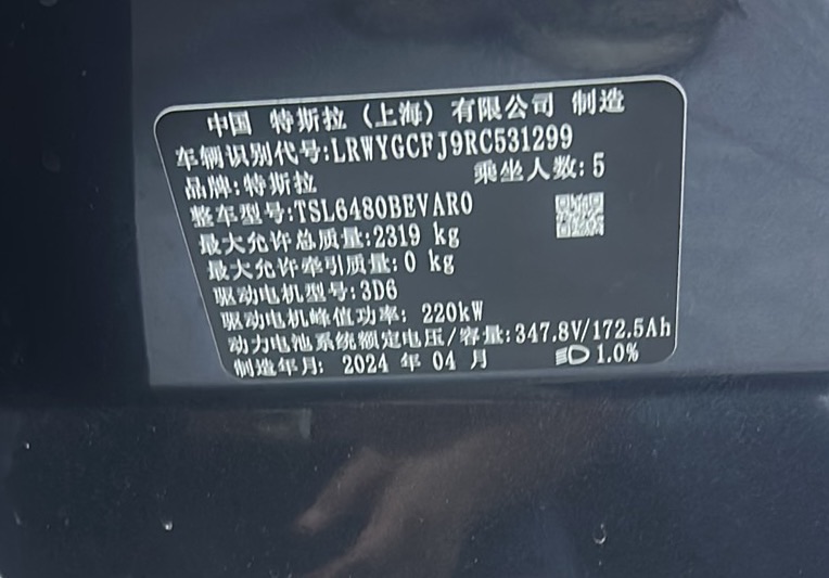 Tesla Model Y 2024 car image #10