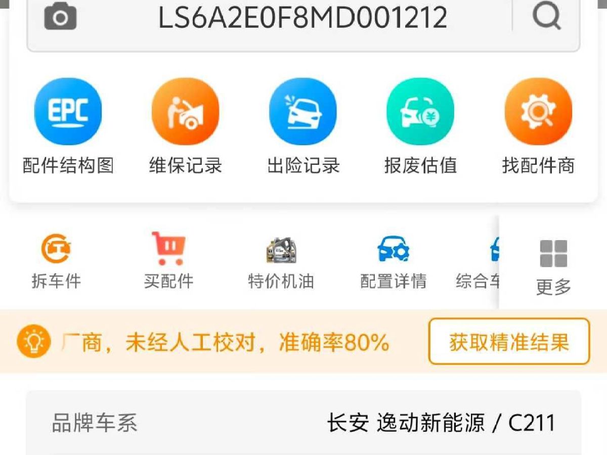 Changan Eado EV 2022 car image #3