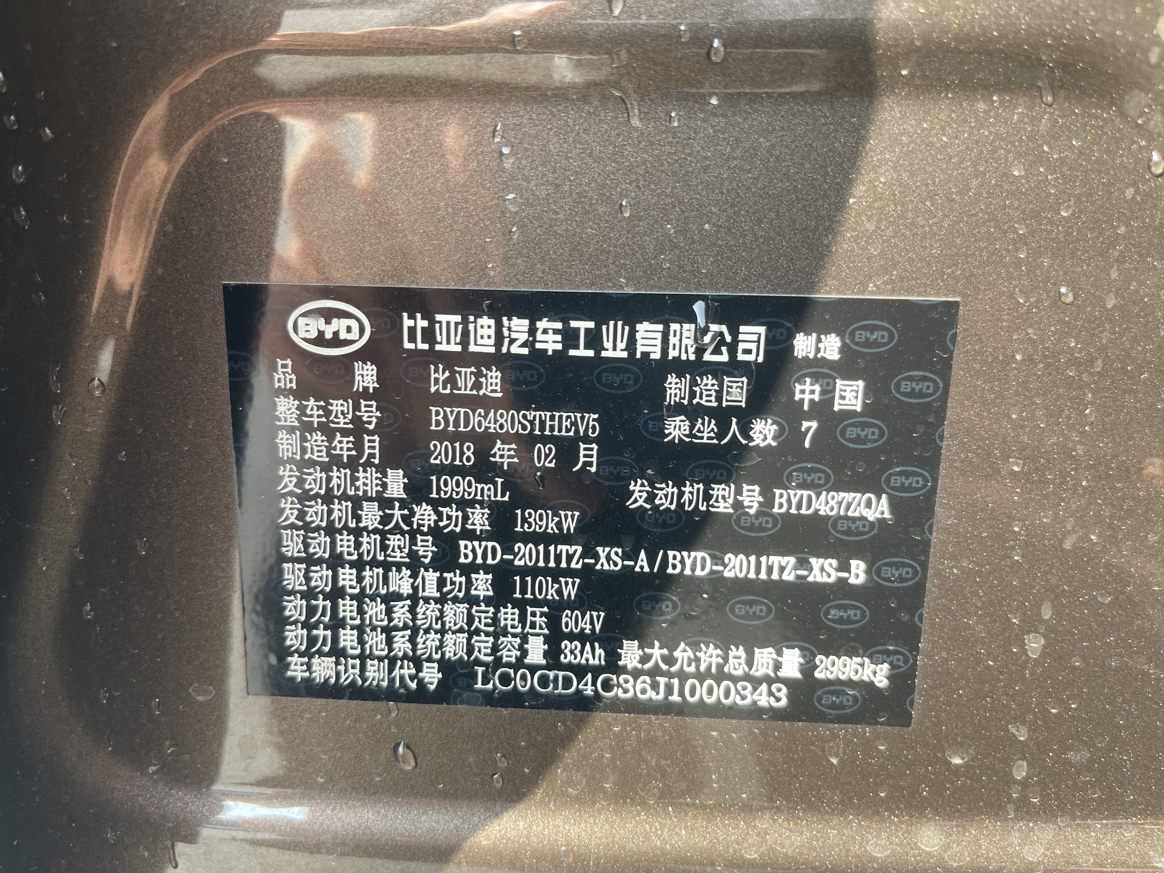 BYD Tang New Energy 2018 car image #12