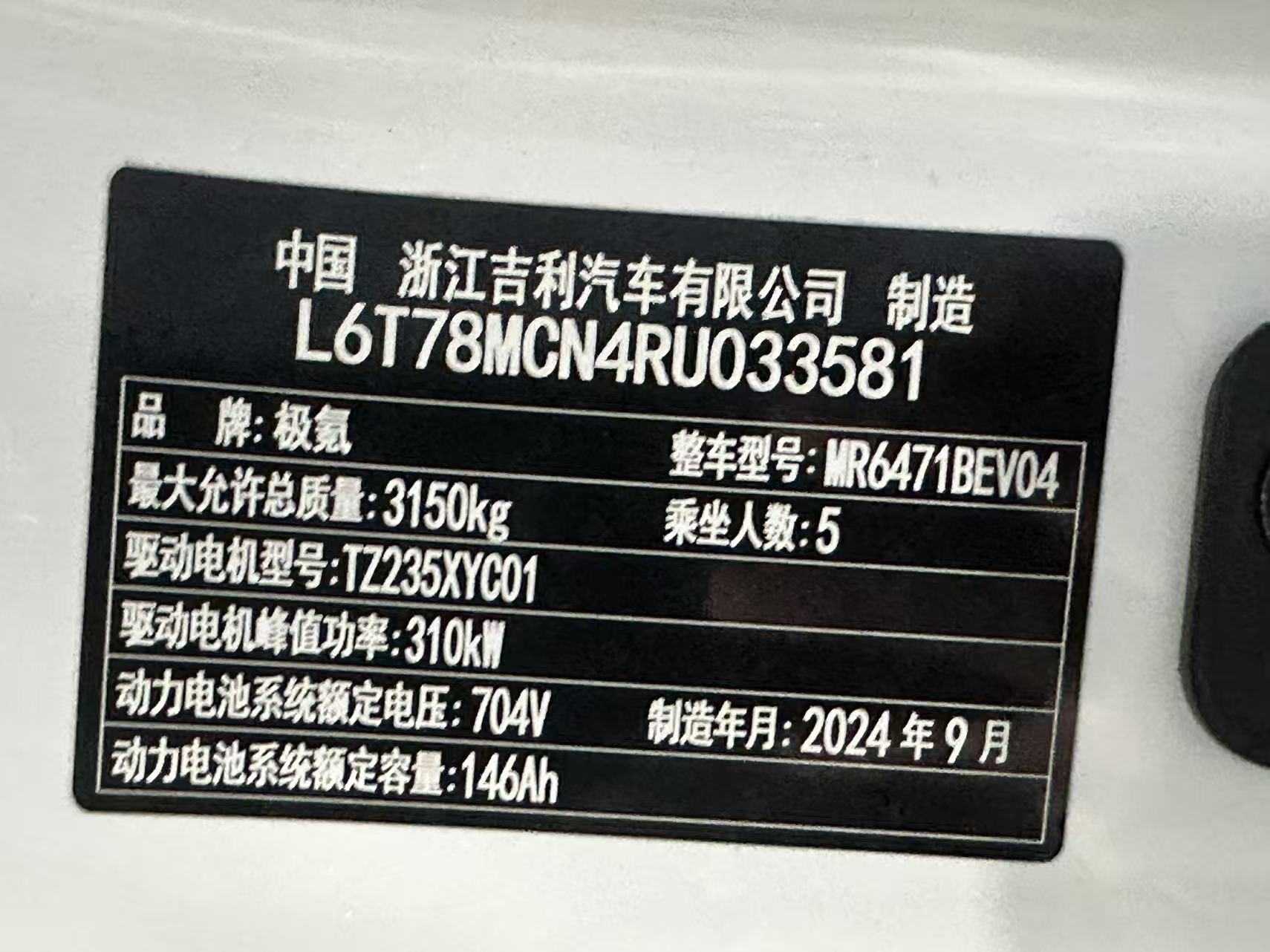 极氪 极氪MIX 2024 汽车图片 #13