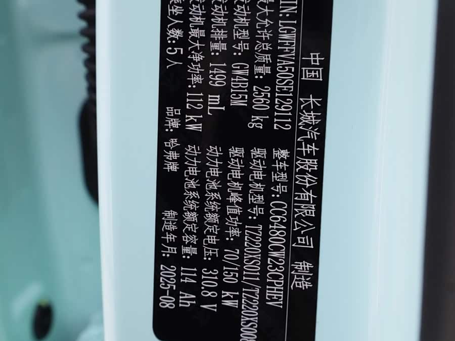 Haval Raptor New Energy 2025 car image #14