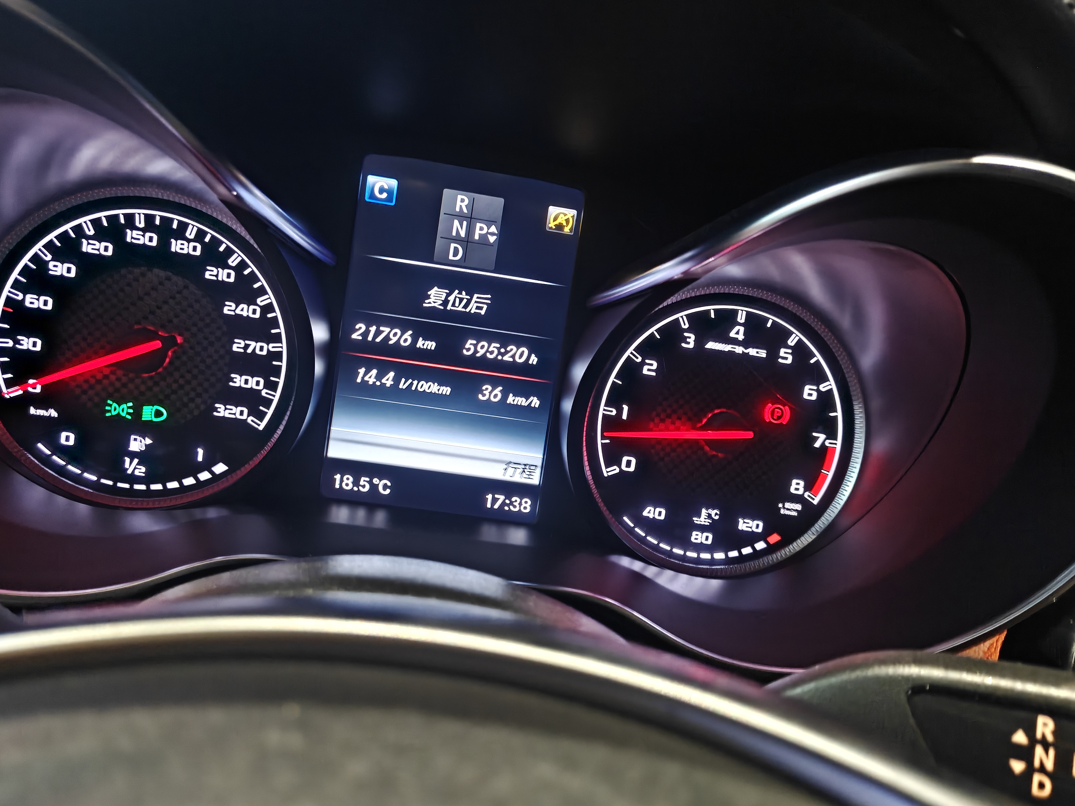 奔驰 奔驰C级AMG 2018 汽车图片 #14