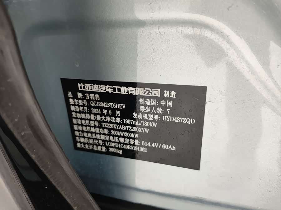 FangChengBao Leopard 8 2025 car image #16