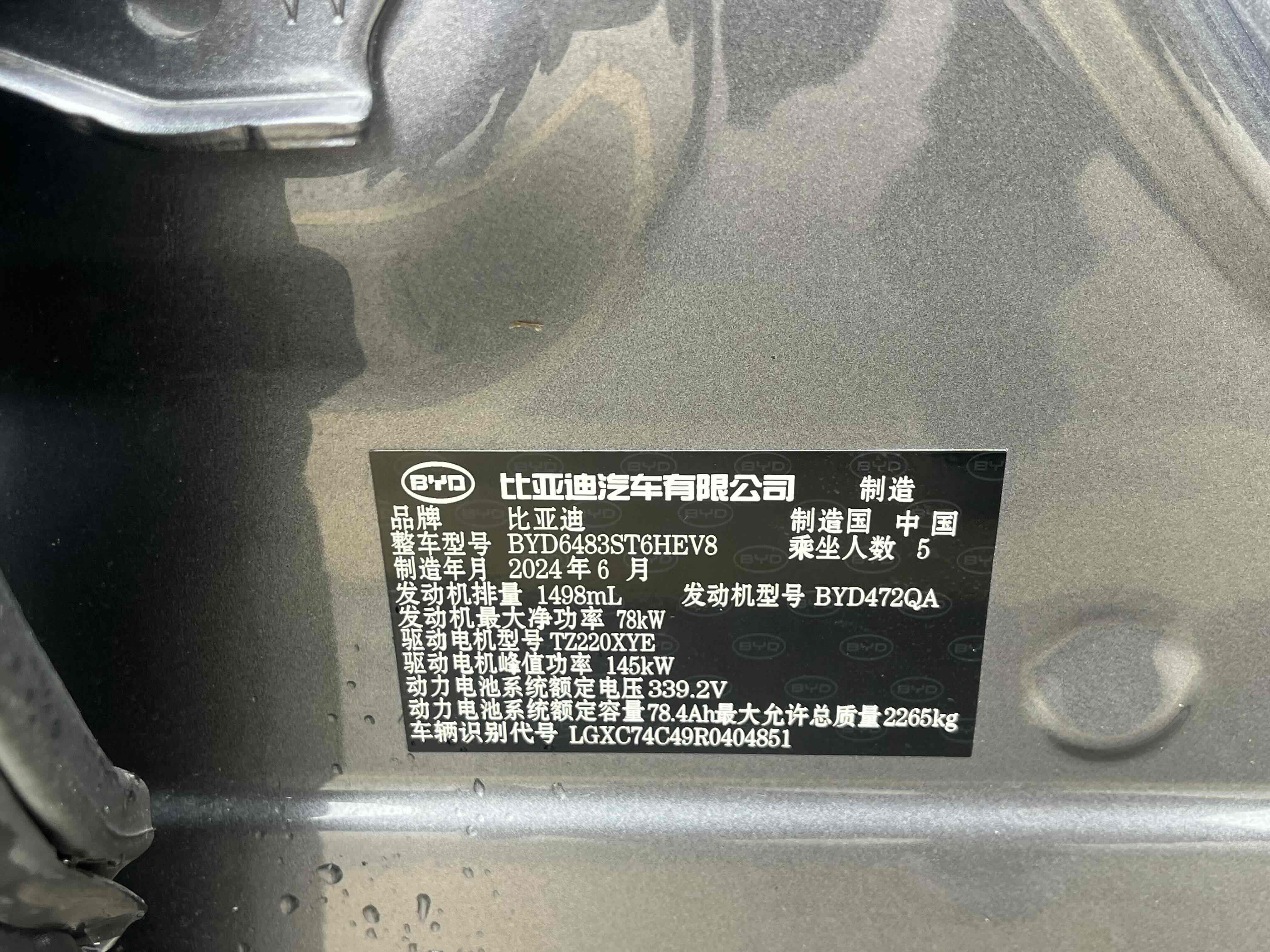 比亚迪 宋PLUS新能源 2024 汽车图片 #16