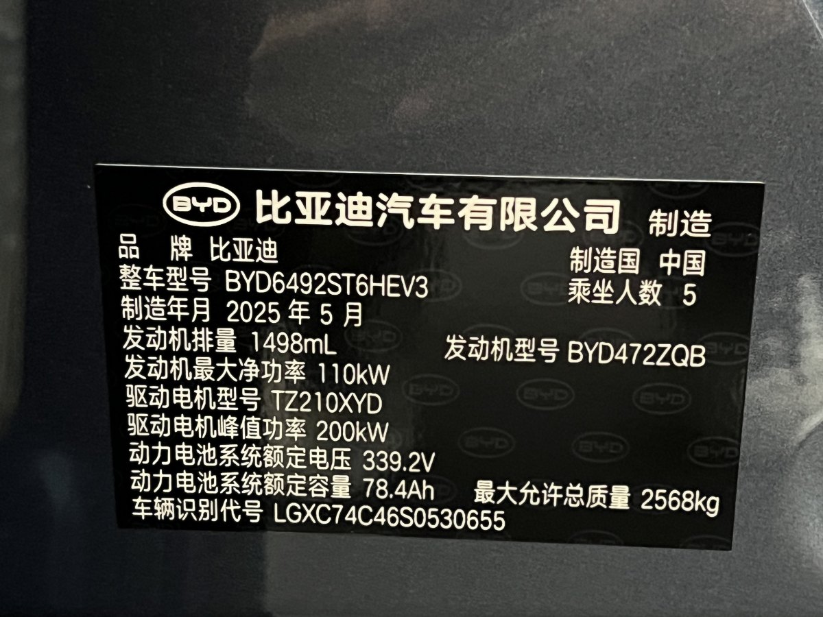 BYD Sea Lion 07 DM-i 2025 car image #17