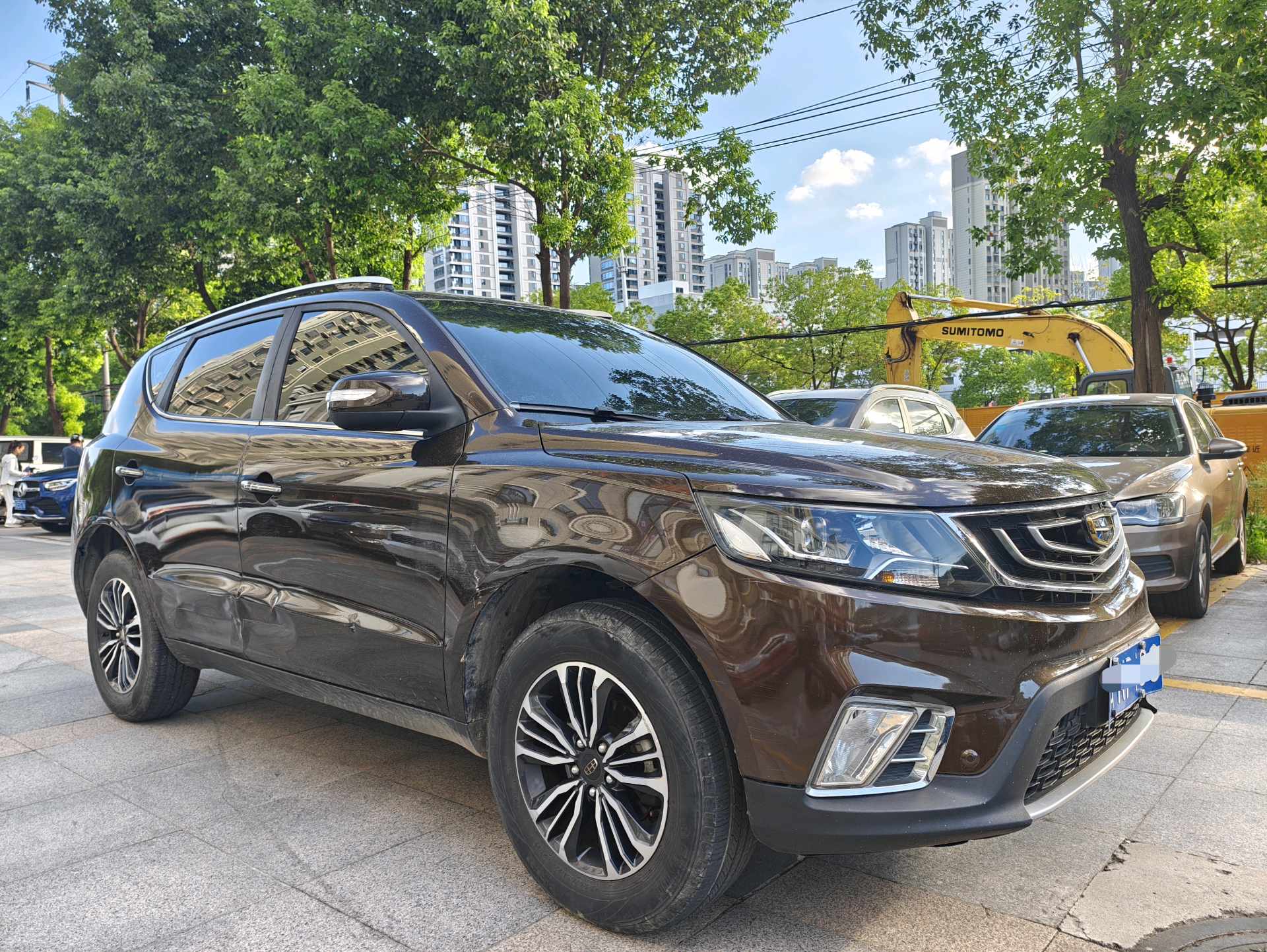 GEELY Vision X6 2017 #3 GEELY Vision X6 2017 car image #3