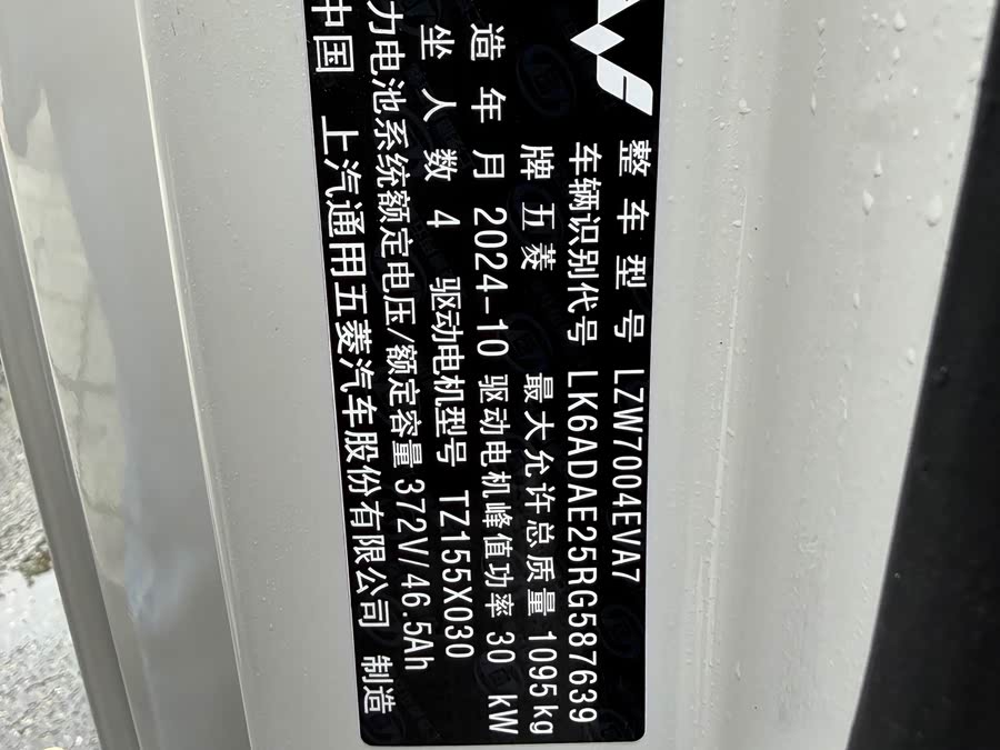 Wuling Hongguang MINI EV 2024 car image #19