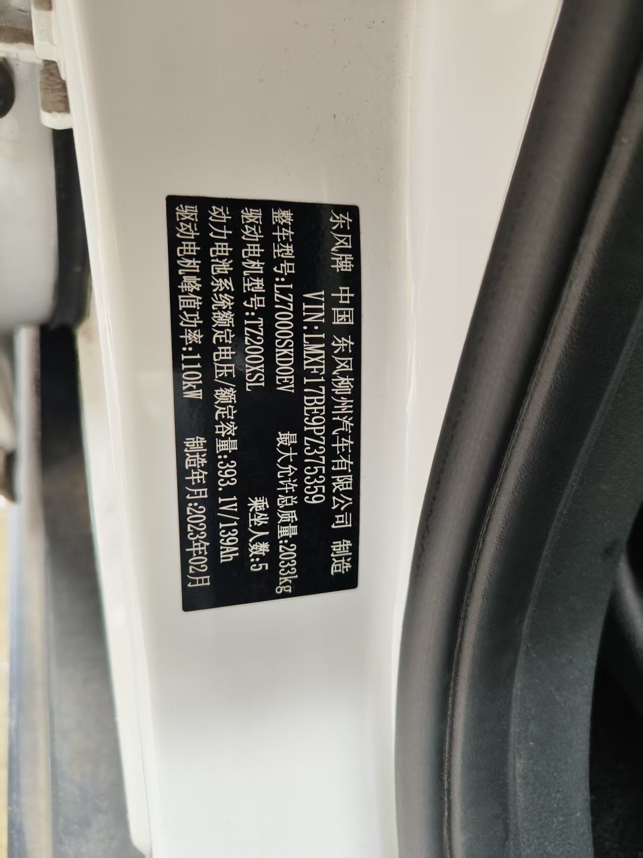 Forthing S60 EV 2023 #20 Forthing S60 EV 2023 car image #20