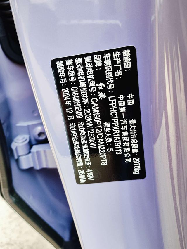 HongQi TianGong 08 2024 car image #21