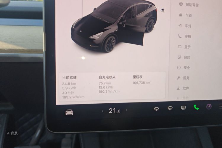 Tesla Model Y 2021 #13 Tesla Model Y 2021 car image #13