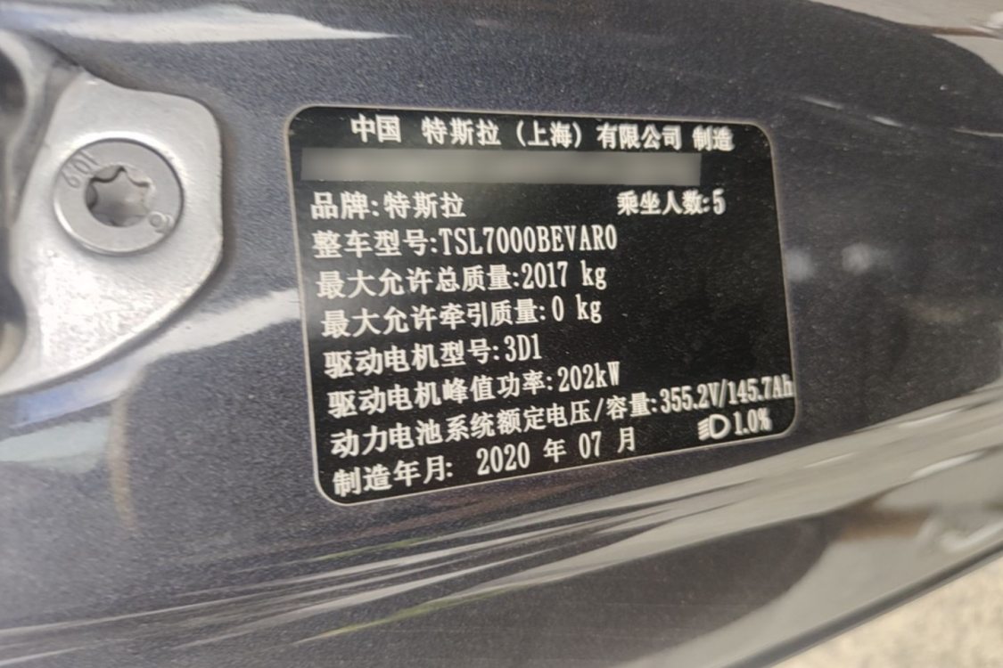 Tesla Model 3 2020 car image #17