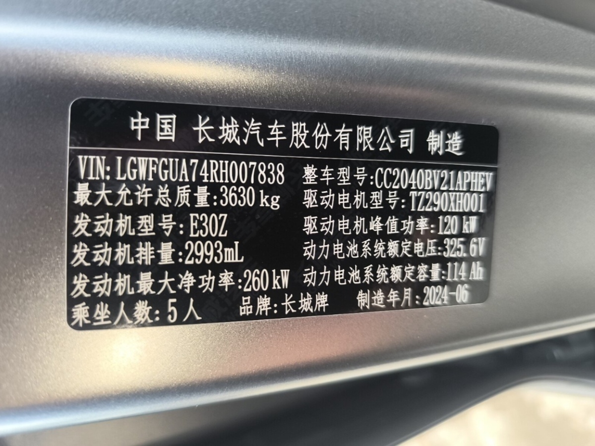 Tank 700 New Energy 2024 #4 Tank 700 New Energy 2024 immagine di auto #4