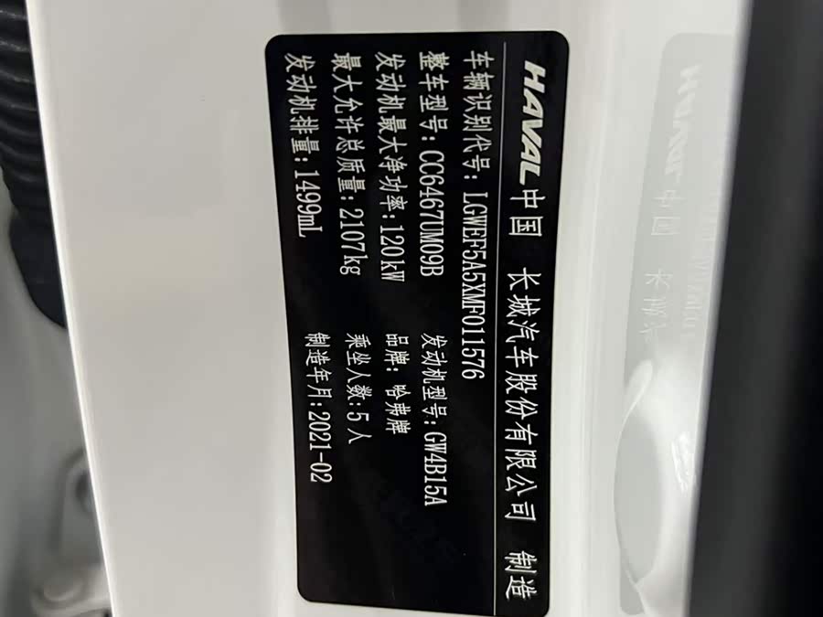 Haval F7x 2021 immagine di auto #22