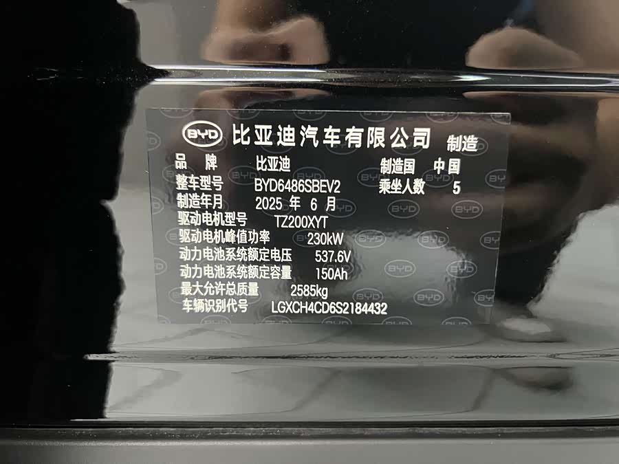 BYD Sea Lion 07 EV 2025 car image #22