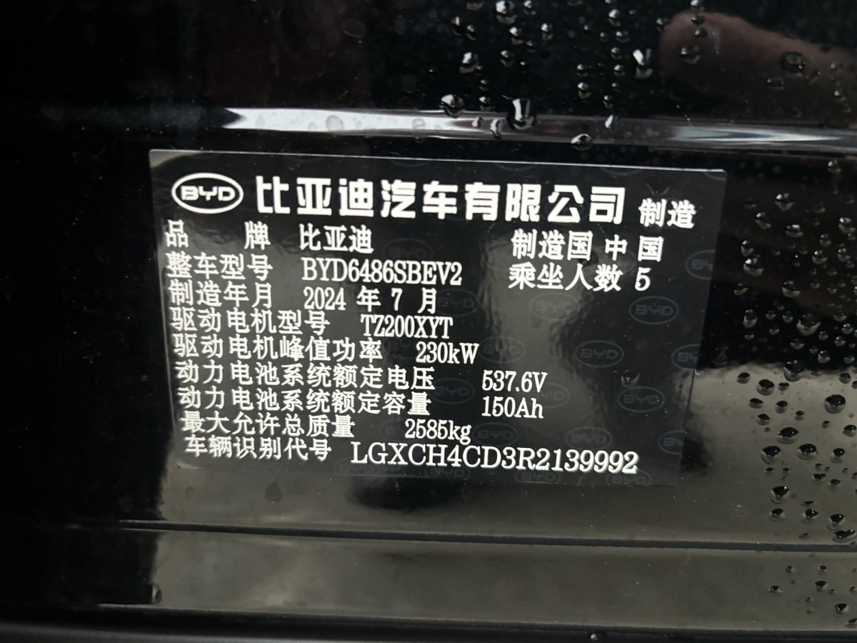 BYD Sea Lion 07 EV 2024 car image #23