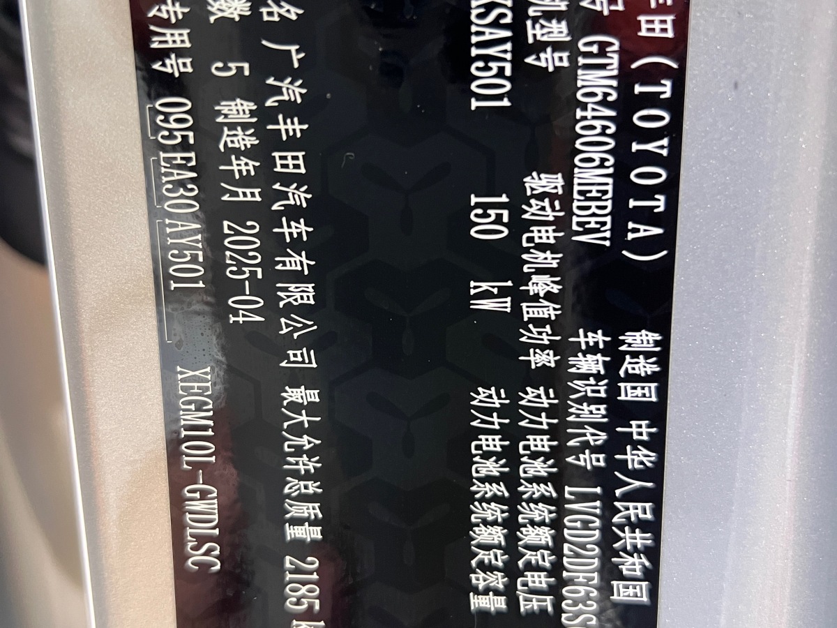 Toyota Bozhi 3X 2025 immagine di auto #23