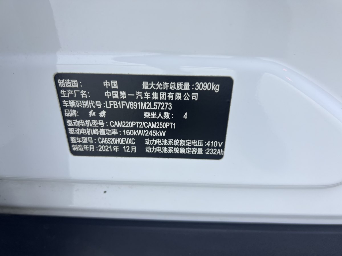 HongQi E-HS9 2022 car image #26