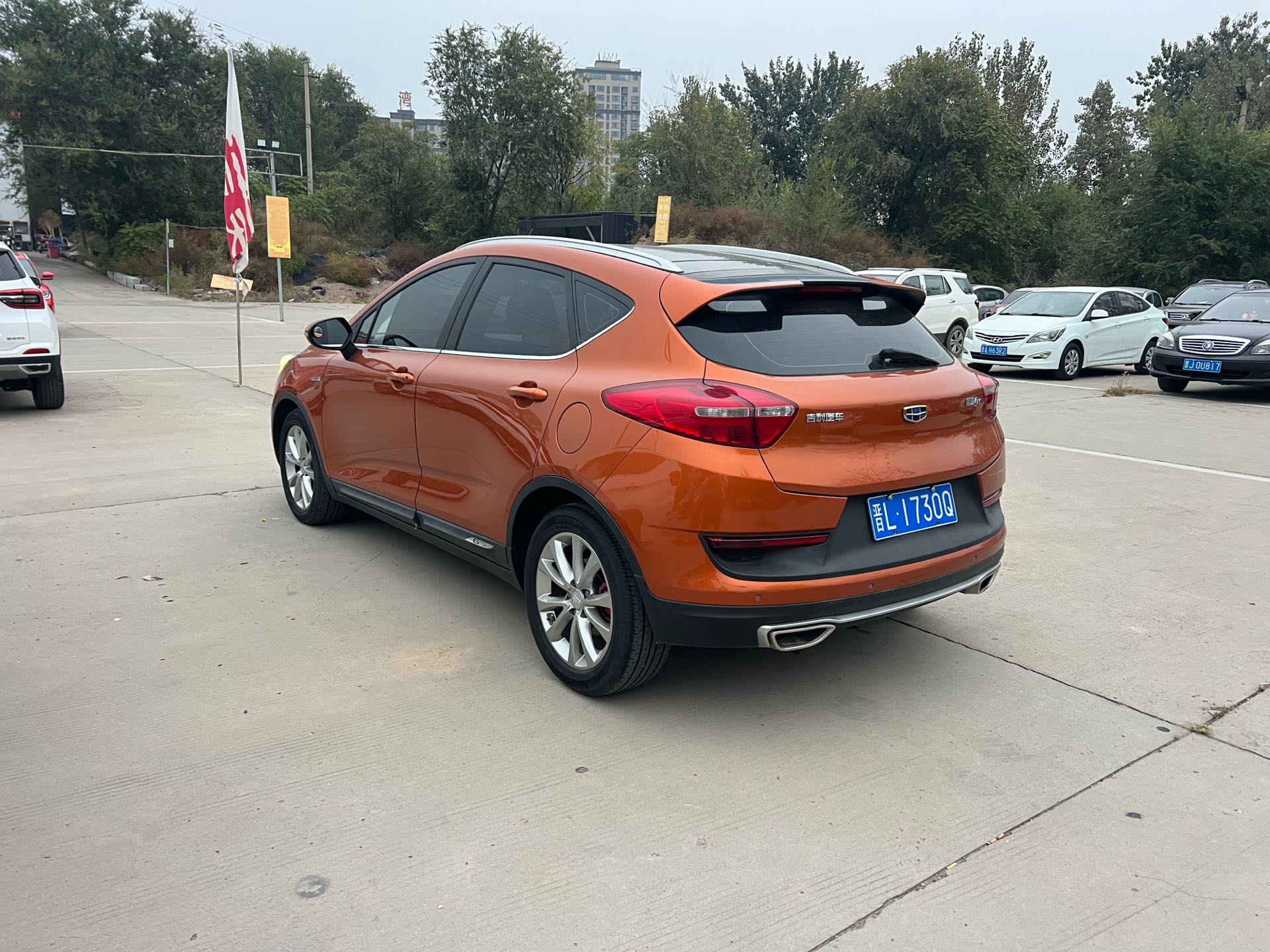 GEELY Emgrand GS 2017 #4 GEELY Emgrand GS 2017 car image #4
