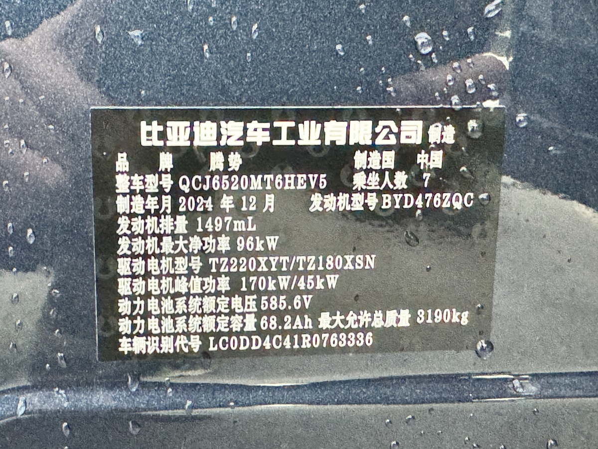 腾势 腾势D9 2024 汽车图片 #29