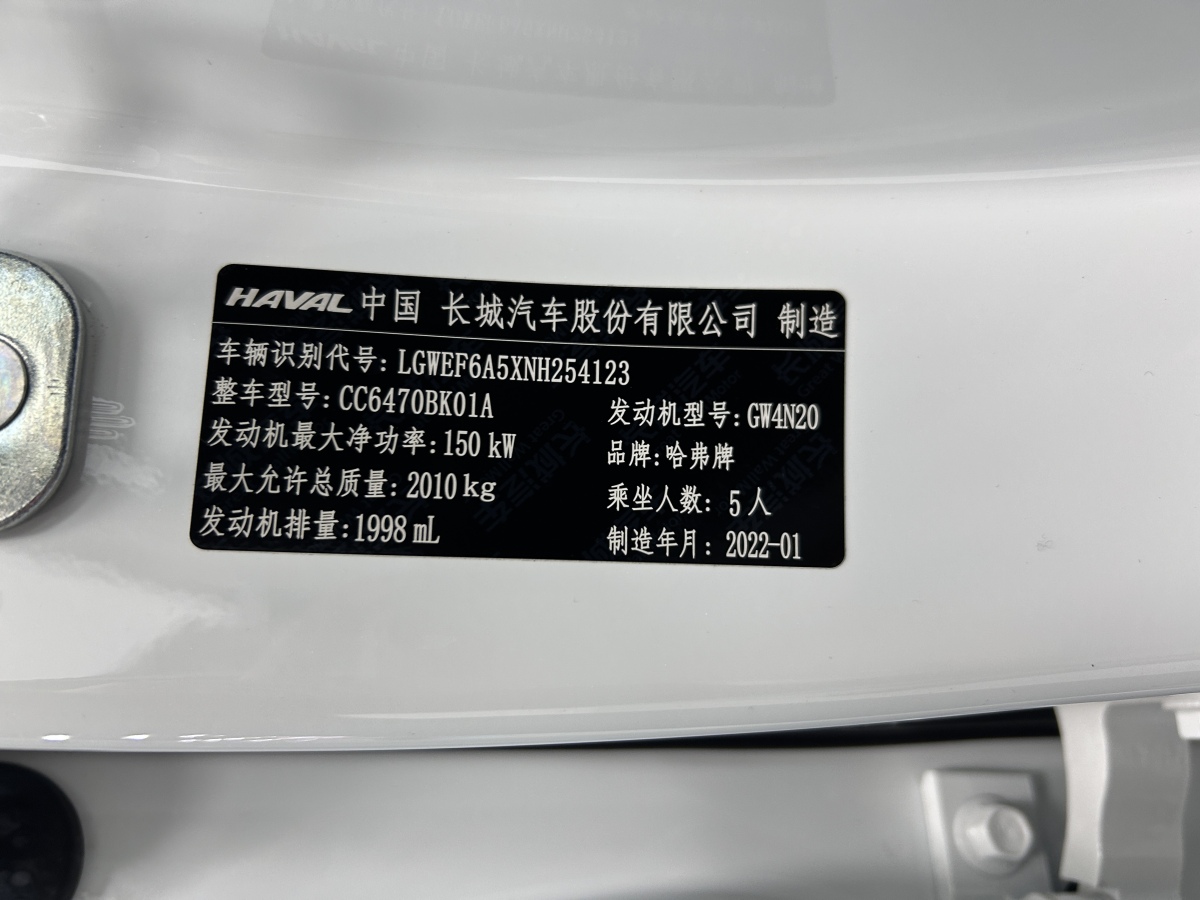 Haval H6S 2022 #30 Haval H6S 2022 car image #30