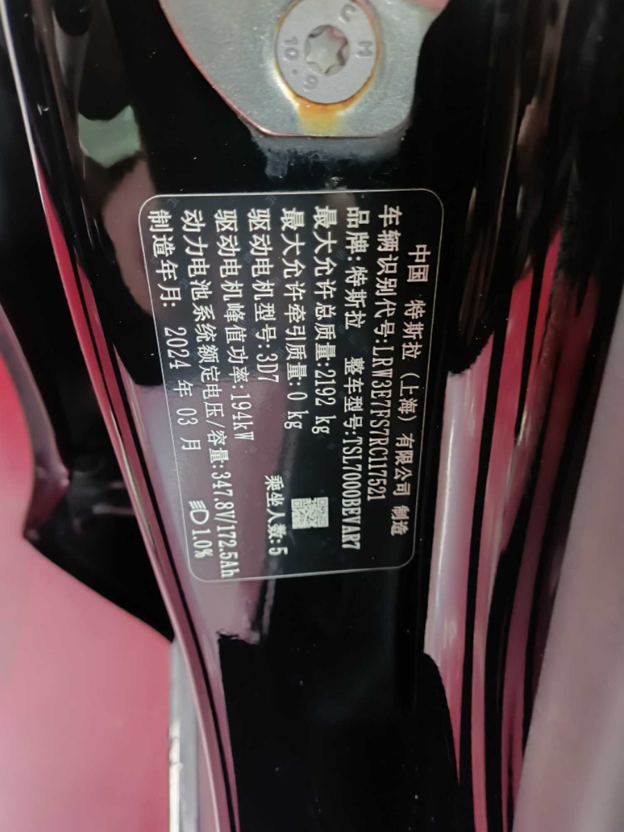Tesla Model 3 2024 car image #13