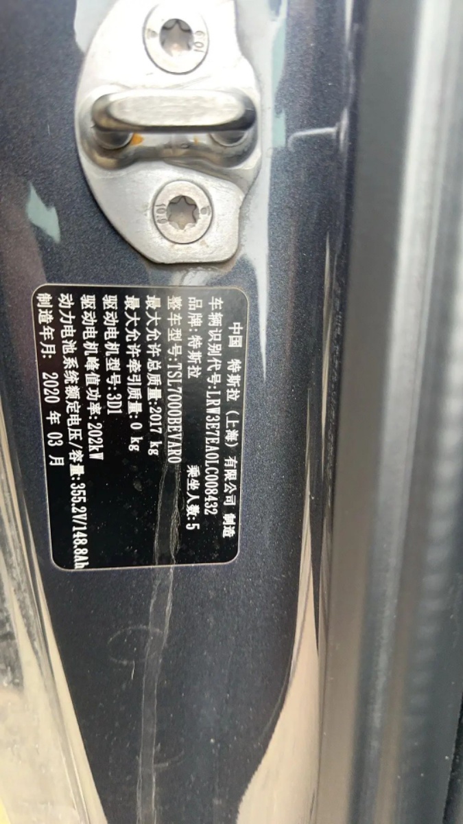 Tesla Model 3 2020 car image #7