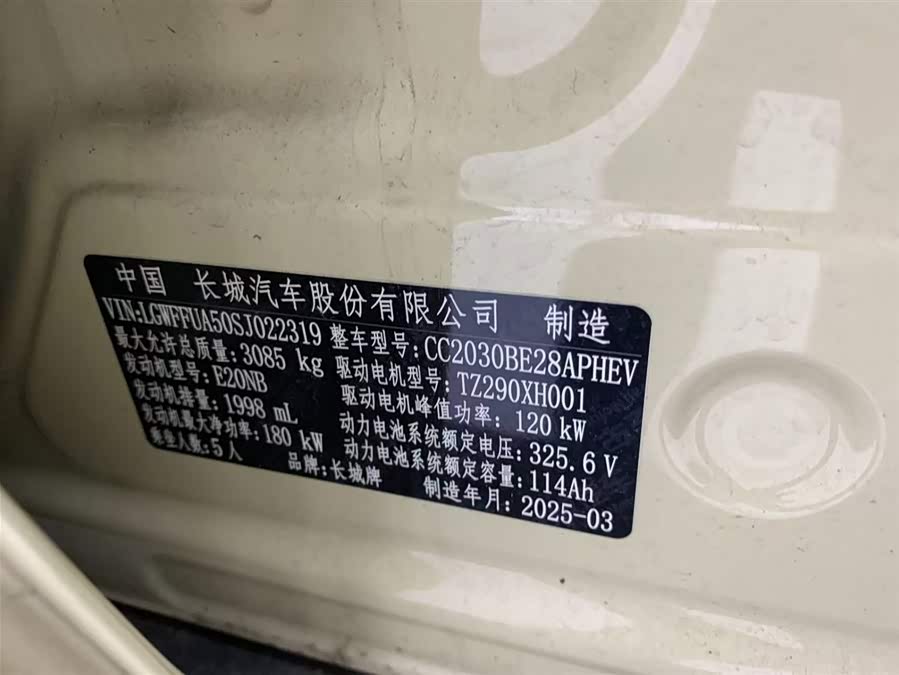 Tank 300 New Energy 2025 car image #33