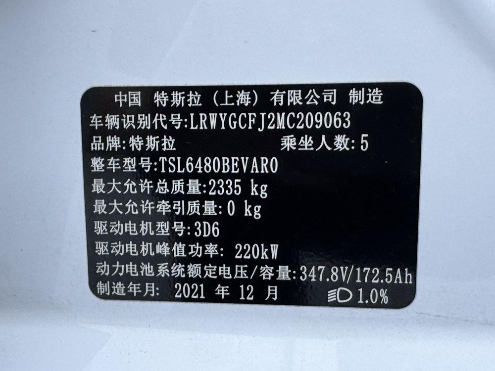 Tesla Model Y 2021 car image #12