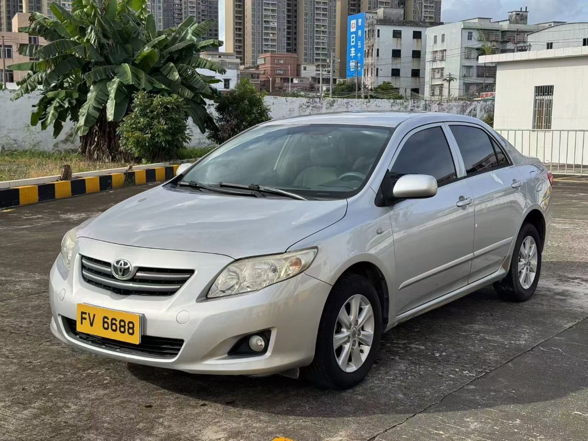 Toyota Corolla 2008 Toyota Corolla 2008 car image