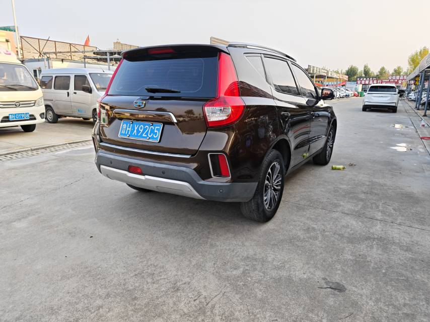 GEELY Vision X6 2018 #4 GEELY Vision X6 2018 imagen de coche #4