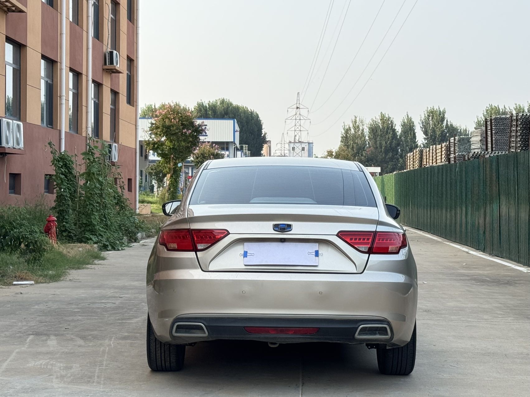 GEELY Emgrand GL 2017 #8 GEELY Emgrand GL 2017 car image #8
