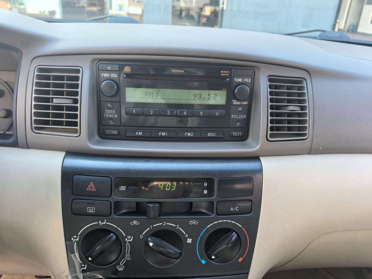 Toyota Corolla (Classic) 2007 immagine di auto #7