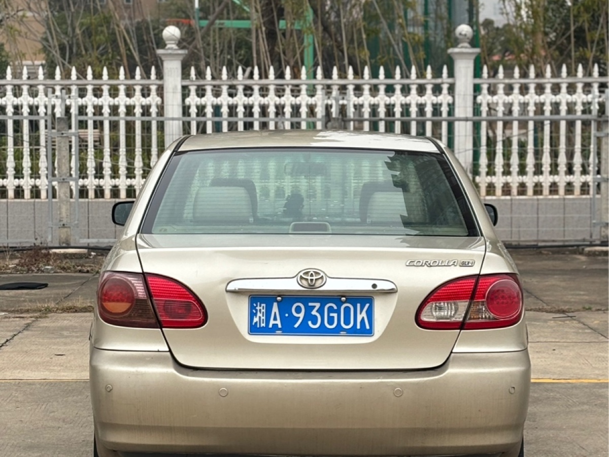 Toyota Corolla (Classic) 2005 изображение автомобиля #8
