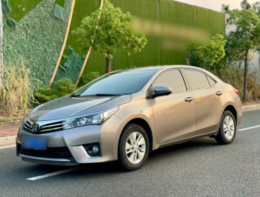Toyota Corolla 2016 Toyota Corolla 2016 car image