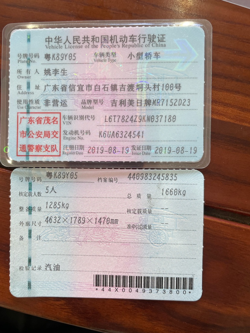 GEELY Emgrand 2019 car image #16