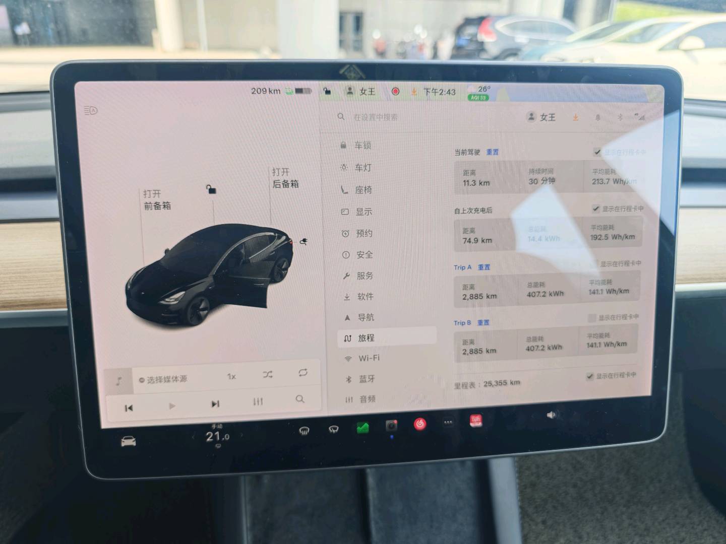 Tesla Model 3 2021 car image #9