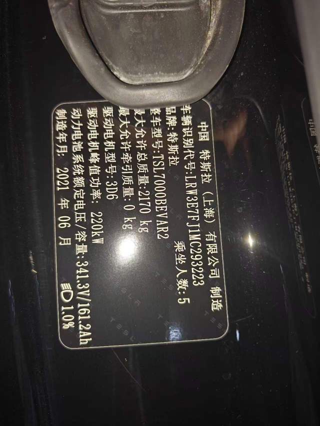 Tesla Model 3 2021 car image #8
