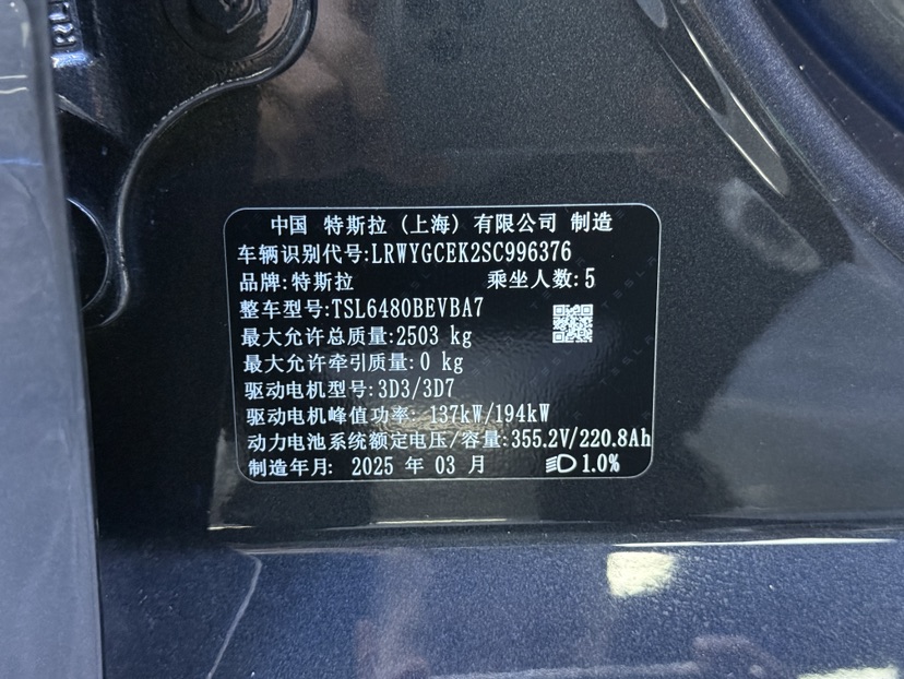 Tesla Model Y 2025 car image #10