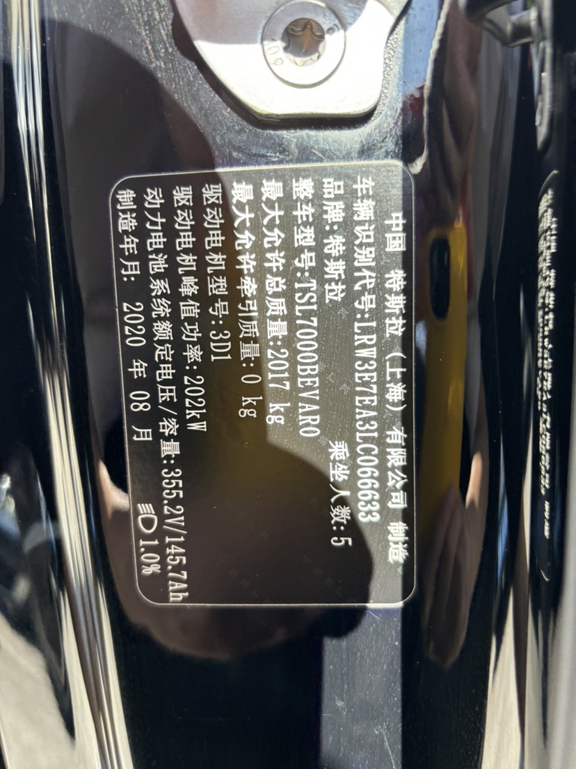Tesla Model 3 2020 car image #18