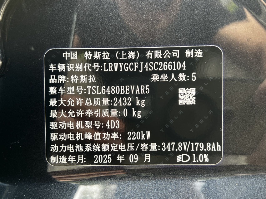 Tesla Model Y 2025 car image #10