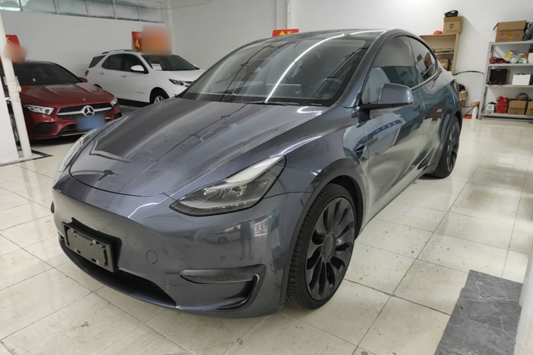 Tesla Model Y 2021 #2 Tesla Model Y 2021 car image #2