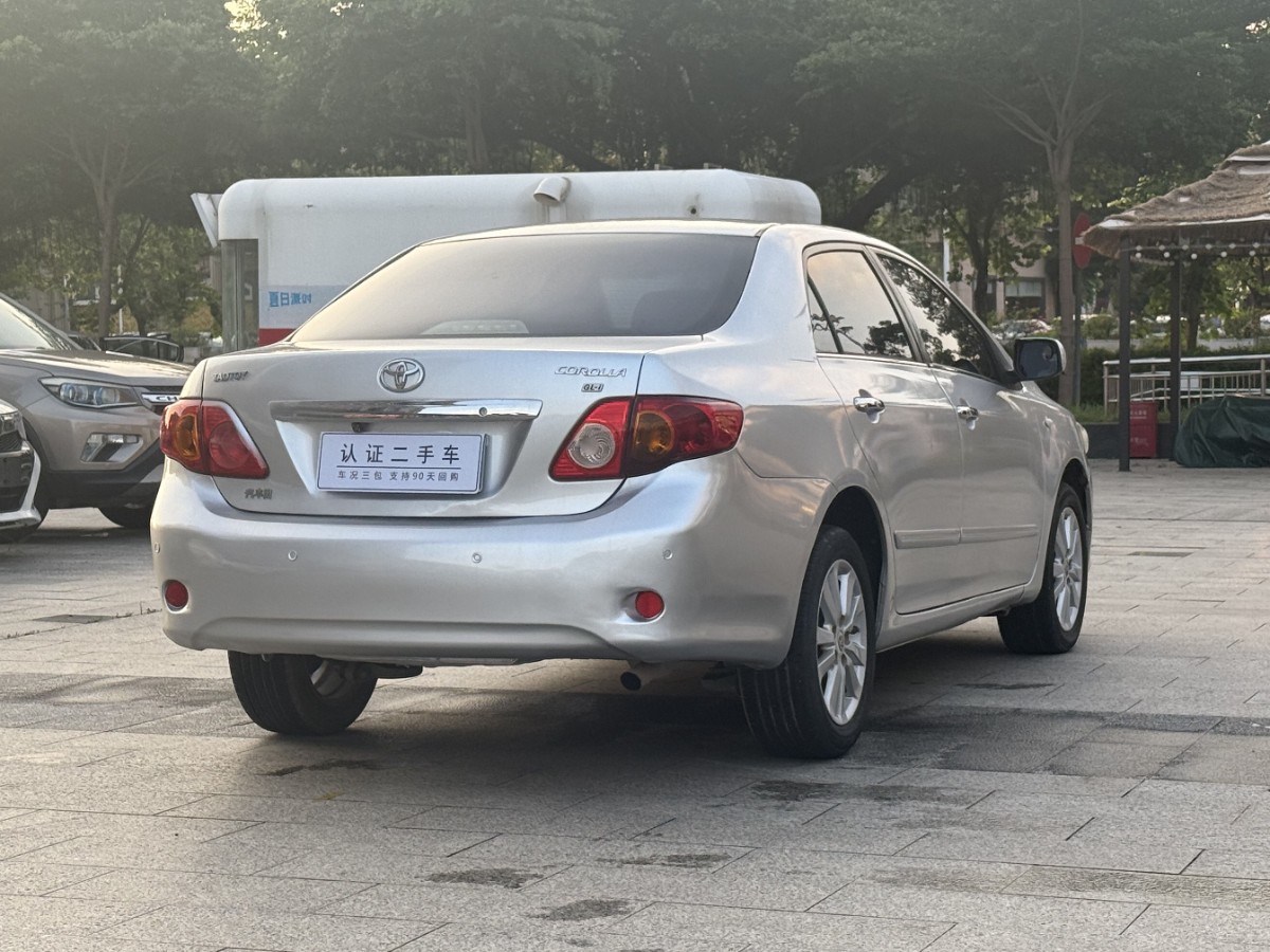Toyota Corolla 2009 car image #9