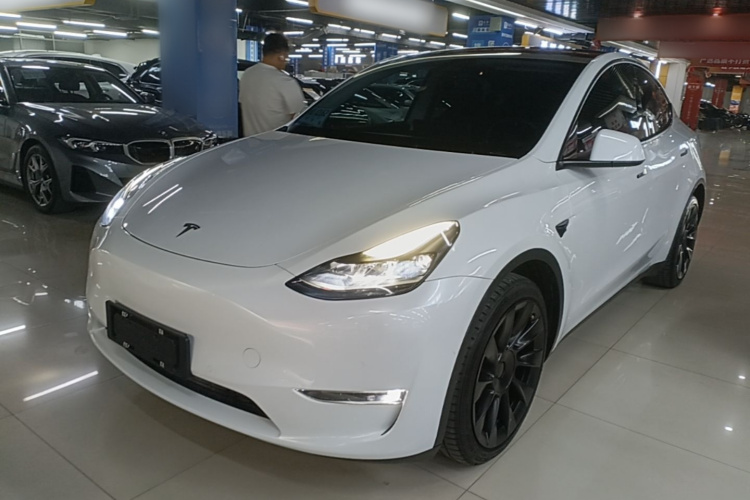 Tesla Model Y 2021 #2 Tesla Model Y 2021 car image #2