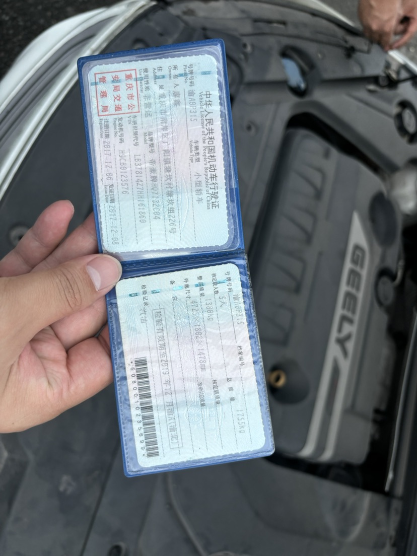 GEELY Emgrand GL 2017 car image #14