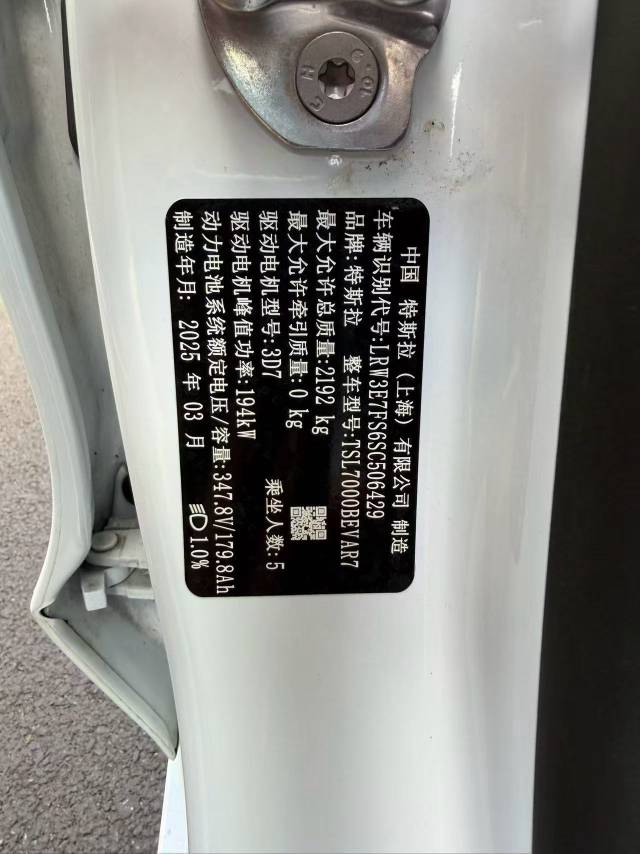Tesla Model 3 2025 imagen de coche #3
