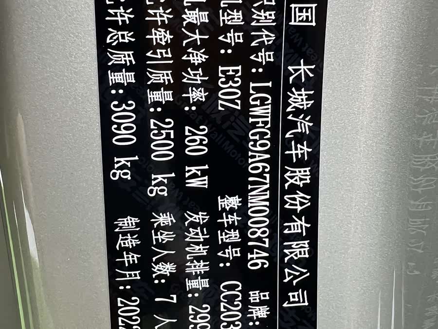 坦克 坦克500 2022 汽车图片 #10