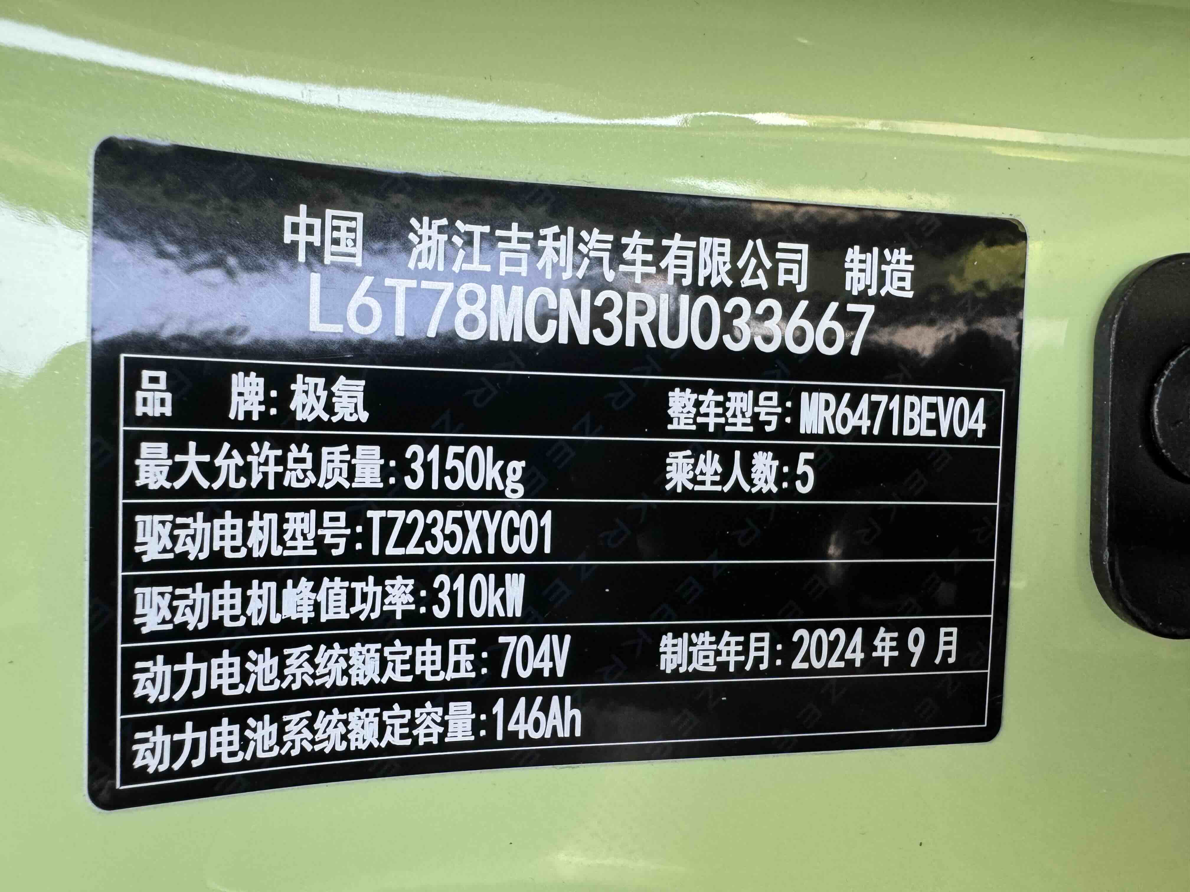 极氪 极氪MIX 2024 汽车图片 #10